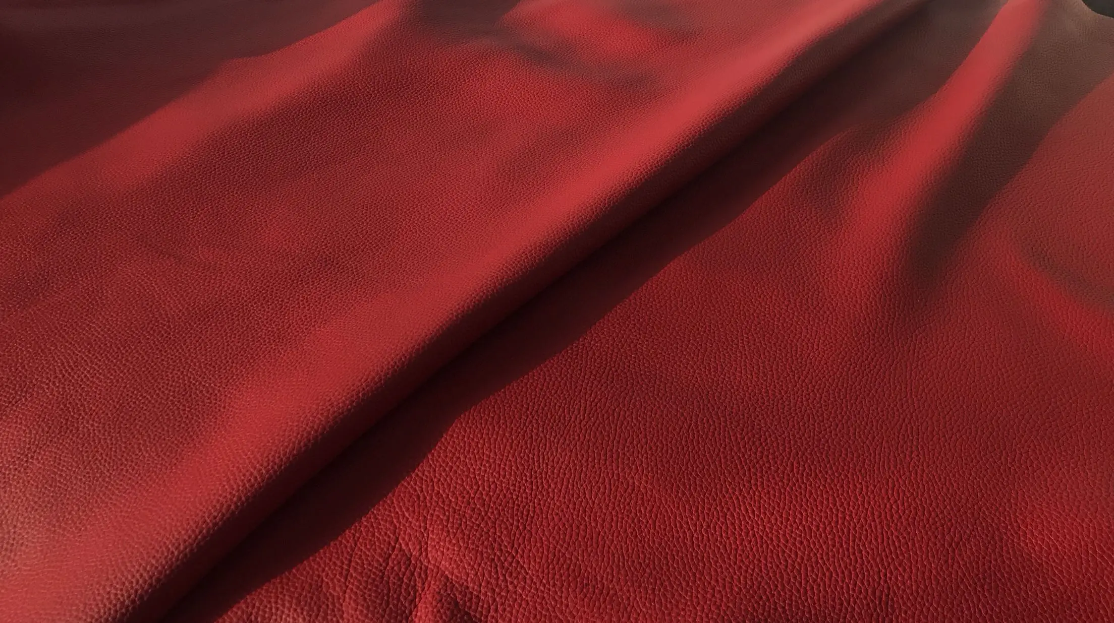 Chinese Red Litchi Grain First Layer Cowhide, Thickness 2.0mm, Feel Soft and glutinous, 20-23 SF
Chinese Red Litchi Grain First Layer Cowhide, Thickness 2.0mm, Feel Soft and glutinous, 20-23 SF