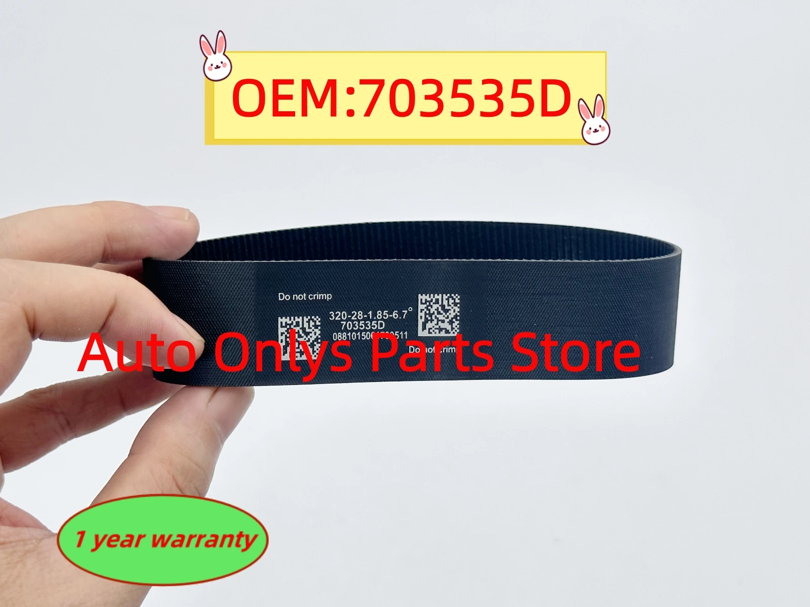 1pc New 703535D Electric Power Steering Gear Belt For Mercedes Benz C-Class W205 Sprinter 9074609801 2054604201 A9074609901
1pc New 703535D Electric Power Steering Gear Belt For Mercedes Benz C-Class W205 Sprinter 9074609801 2054604201 A9074609901