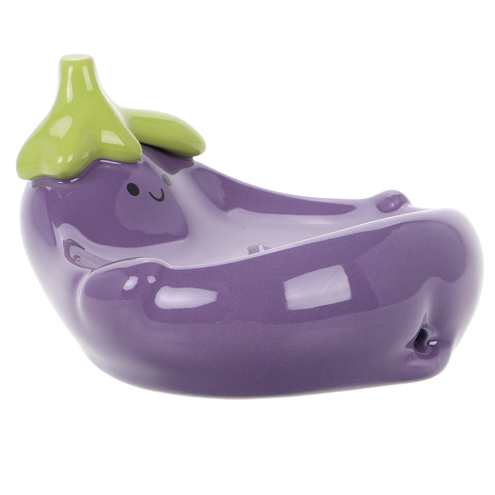 Eggplant Soap Box Ceramic Holder Dish Cute Travel Case Tray Sponge Storage Bathrooms Kitchen Shower Bath Products
Eggplant Soap Box Ceramic Holder Dish Cute Travel Case Tray Sponge Storage Bathrooms Kitchen Shower Bath Products