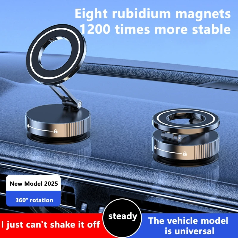 Вакуумный магнитный кронштейн для телефона, многоугольная регулировка, сильный магнитный дизайн, складной автомобильный держатель для навигационной подставки
Вакуумный магнитный кронштейн для телефона, многоугольная регулировка, сильный магнитный дизайн, складной автомобильный держатель для навигационной подставки