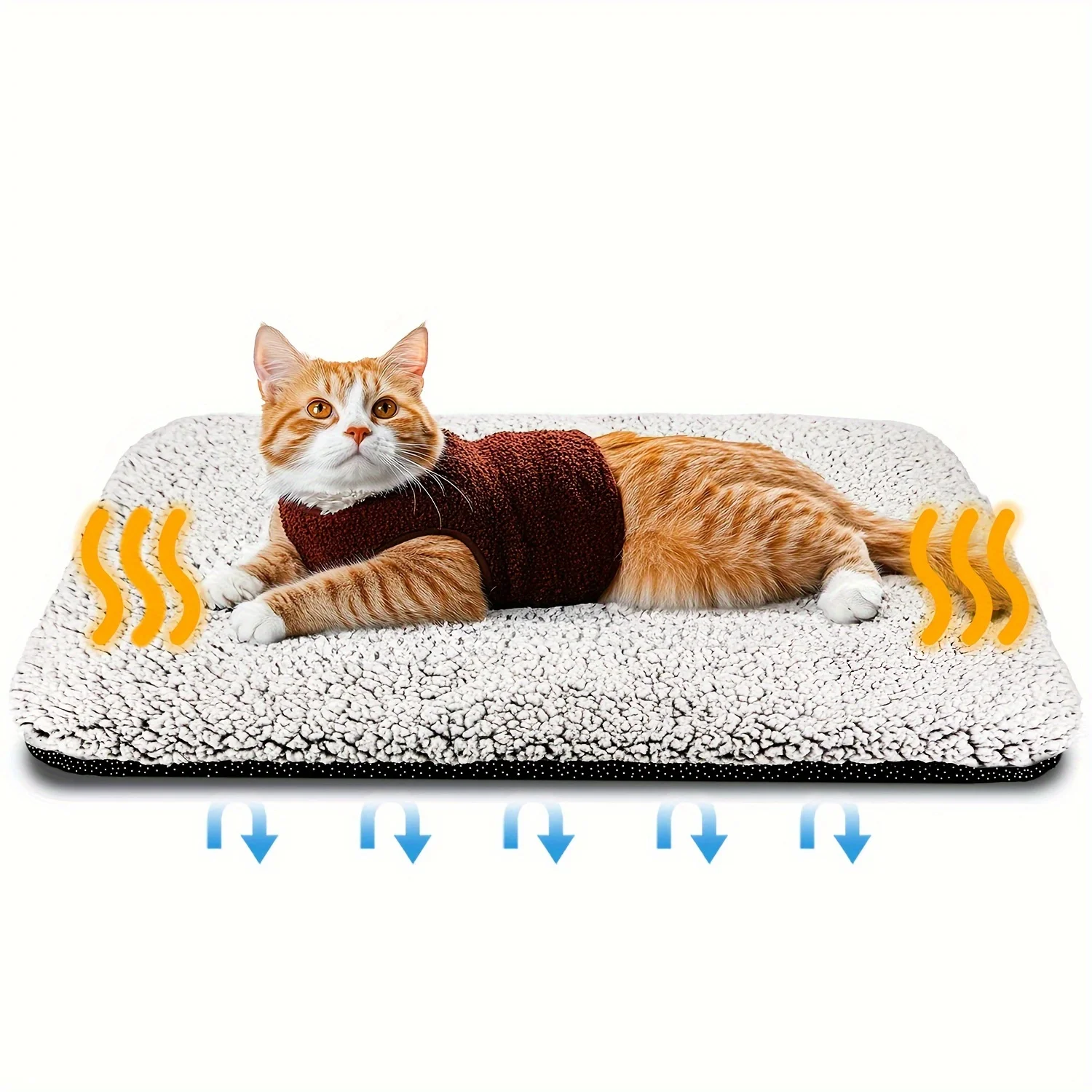 Self-Heating Pet Pads Blanket Puppy Pad Warm Cushion Mat for Cats Dogs Washable Pets with Thermal Body Heat Reflecting Core Pad
Self-Heating Pet Pads Blanket Puppy Pad Warm Cushion Mat for Cats Dogs Washable Pets with Thermal Body Heat Reflecting Core Pad