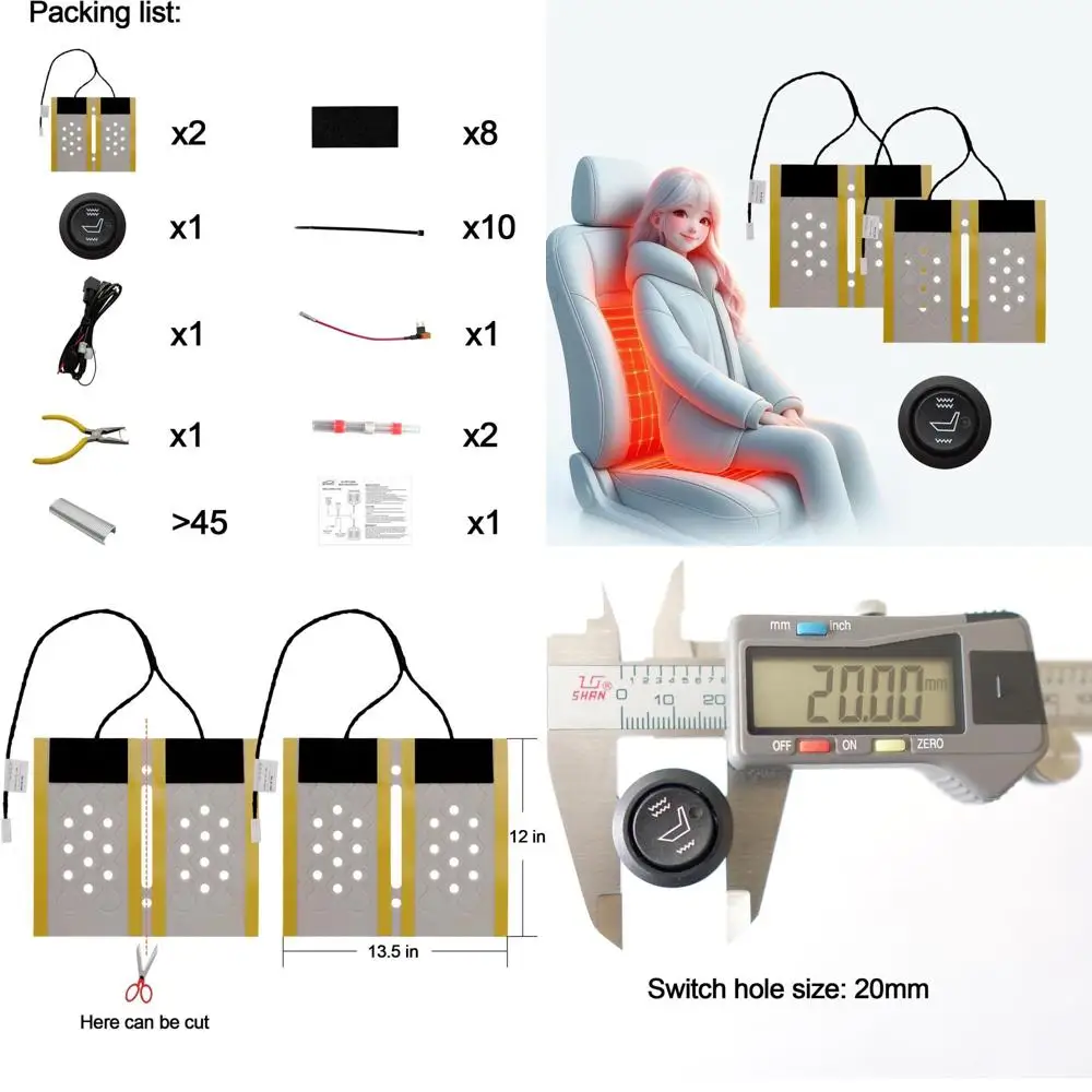 Универсальный комфортный комплект сидений для автомобилей, пикапов (12 В-101 А)
Универсальный комфортный комплект сидений для автомобилей, пикапов (12 В-101 А)