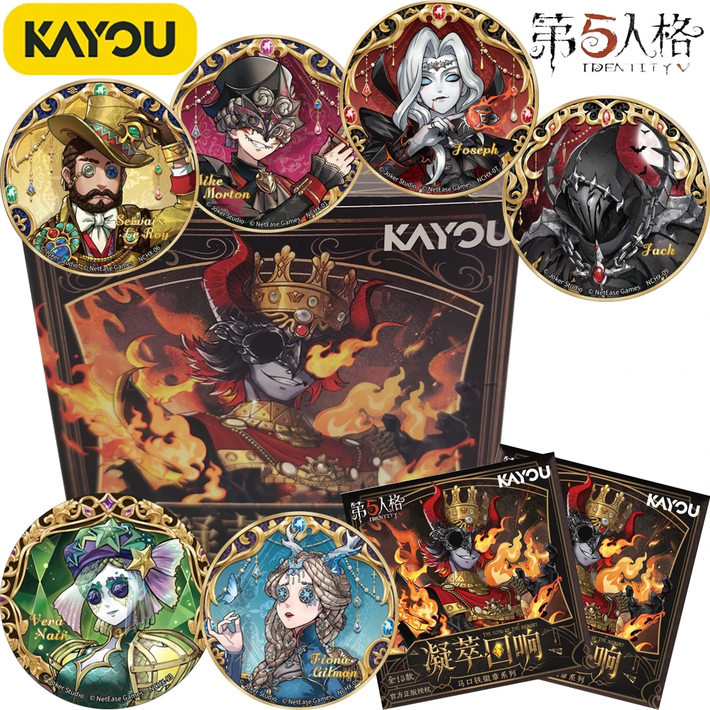 New Official KAYOU Identity V Game Celebrity Periphery Round Badge Cartoon Personalized Portable Practical Brooches Fans Gifts
New Official KAYOU Identity V Game Celebrity Periphery Round Badge Cartoon Personalized Portable Practical Brooches Fans Gifts