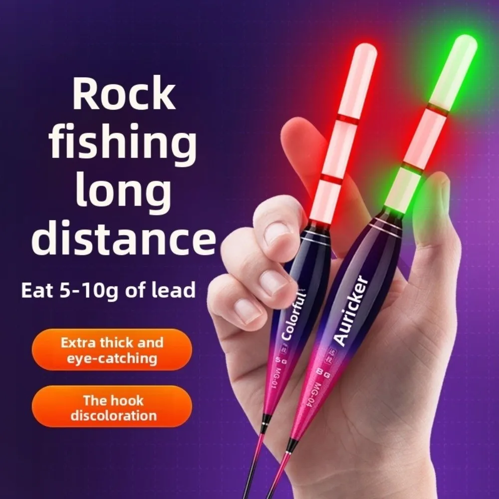 Electronic Fishing Float Gravity Sensor Bite and Change Colour Light Float Rock Fishing Floats Slip Drift Tube Short Tail
Electronic Fishing Float Gravity Sensor Bite and Change Colour Light Float Rock Fishing Floats Slip Drift Tube Short Tail