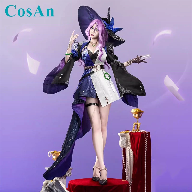 CosAn Game Honkai: Star Rail Jade Cosplay Costume Sweet Elegant Activity Party Role Play Clothing New Role Play Clothes Wig
CosAn Game Honkai: Star Rail Jade Cosplay Costume Sweet Elegant Activity Party Role Play Clothing New Role Play Clothes Wig