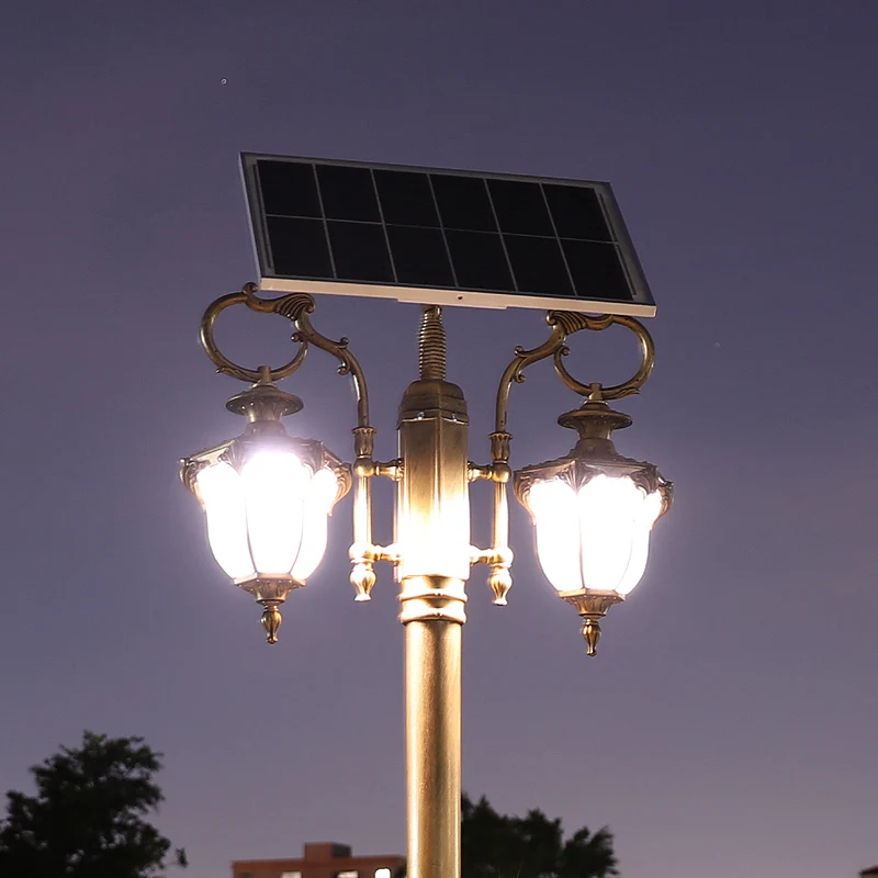 Courtyard Outdoor Solar Panel Led Garden Light Villa Waterproof Road Street Lamp Vintage High Pole Garden Lamp
Courtyard Outdoor Solar Panel Led Garden Light Villa Waterproof Road Street Lamp Vintage High Pole Garden Lamp