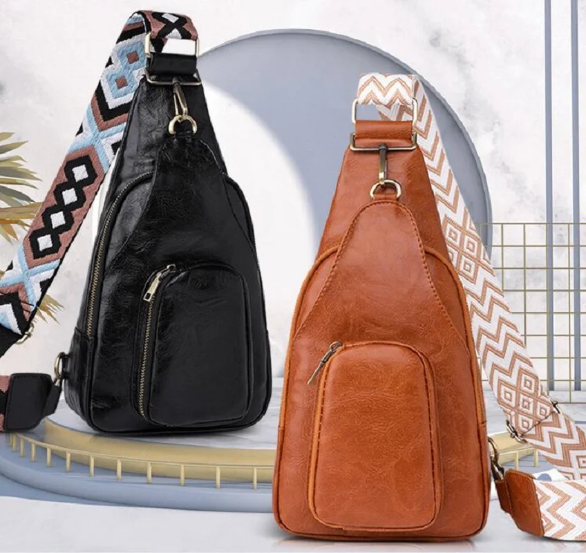 Hot Sale New Fashion Vintage Soft Leather Men Women Chest Pack Shoulder Bags Large Capacity Crossbody Waist Bag Purse
Hot Sale New Fashion Vintage Soft Leather Men Women Chest Pack Shoulder Bags Large Capacity Crossbody Waist Bag Purse