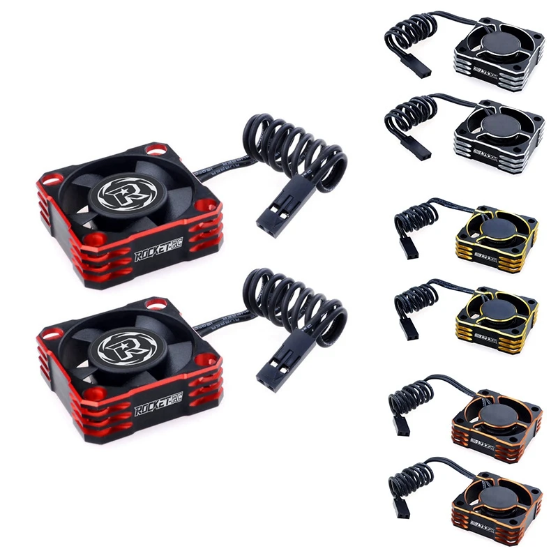 SURPASS HOBBY 2PCS ESC Cooling Fan Motor Cooling Fan 30Mm 28000RPM RC Model Heatsink For 1/10 1/8 RC Car Models A
SURPASS HOBBY 2PCS ESC Cooling Fan Motor Cooling Fan 30Mm 28000RPM RC Model Heatsink For 1/10 1/8 RC Car Models A