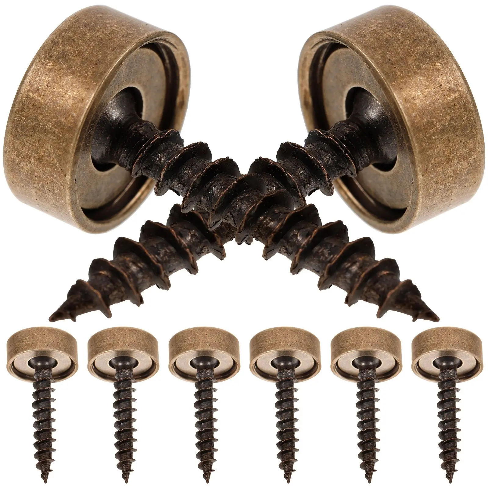 8 Pcs Decorative Screw Caps Brass Color 12mm Self Tapping Screws Furniture Mirror Cover Fasteners Wall Mounting Hardware
8 Pcs Decorative Screw Caps Brass Color 12mm Self Tapping Screws Furniture Mirror Cover Fasteners Wall Mounting Hardware