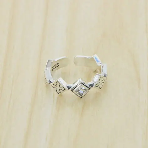 925 Silver Ring Women's Network Red Ins Women's Fashion Korean Version Fashion Personality Adjustable Versatile Small Fresh Open
925 Silver Ring Women's Network Red Ins Women's Fashion Korean Version Fashion Personality Adjustable Versatile Small Fresh Open