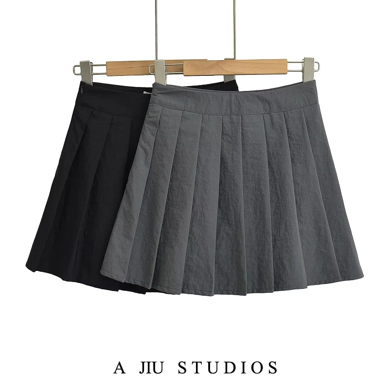 ey High Waist A-Line Pleated Skirt Women's Summer Slimming Trendy f-length Skirt Street Sle Pure Color Other Material
ey High Waist A-Line Pleated Skirt Women's Summer Slimming Trendy f-length Skirt Street Sle Pure Color Other Material