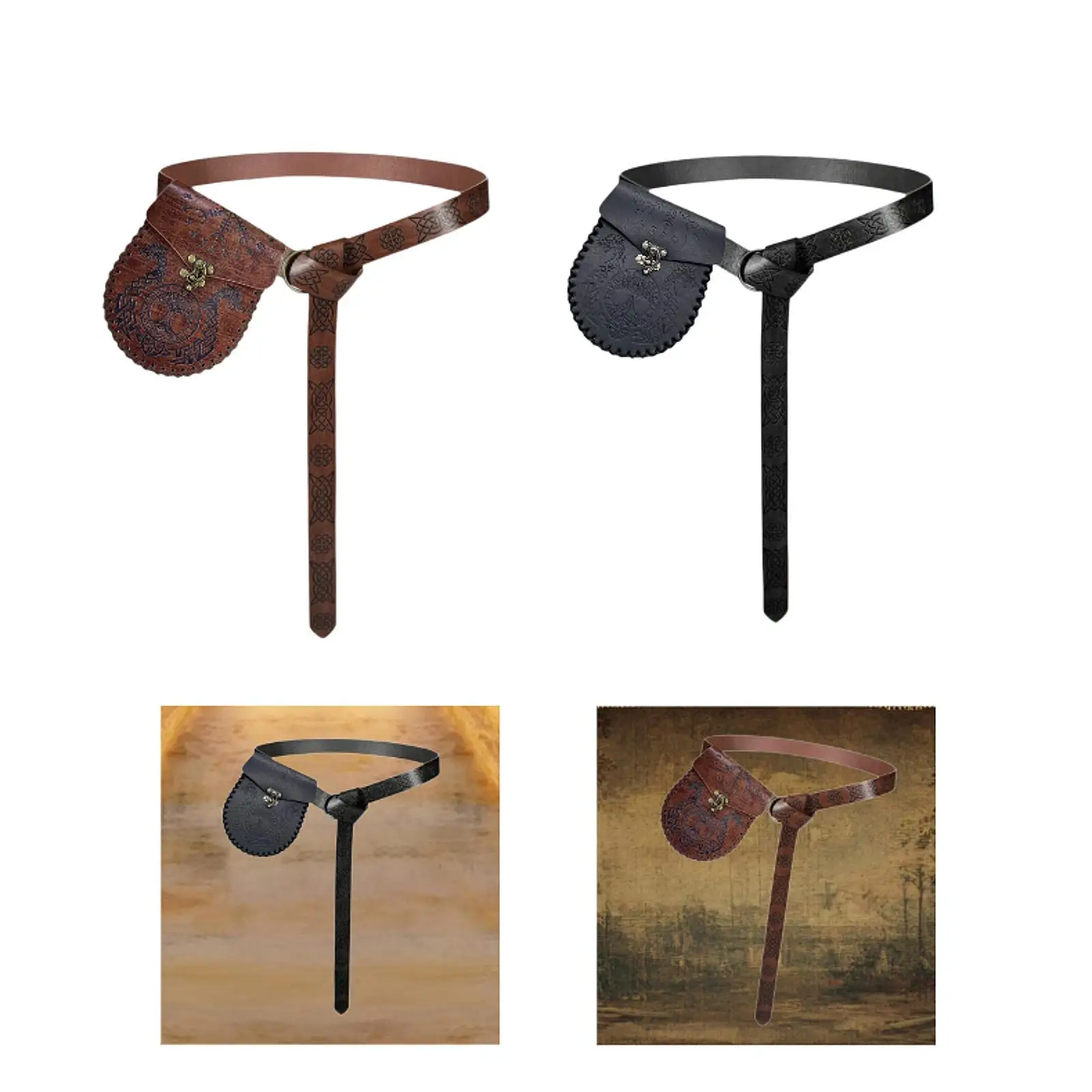 2Pcs Medieval Vintage Belt Bag Set Side Pack for Masquerade Carnival Friends
2Pcs Medieval Vintage Belt Bag Set Side Pack for Masquerade Carnival Friends