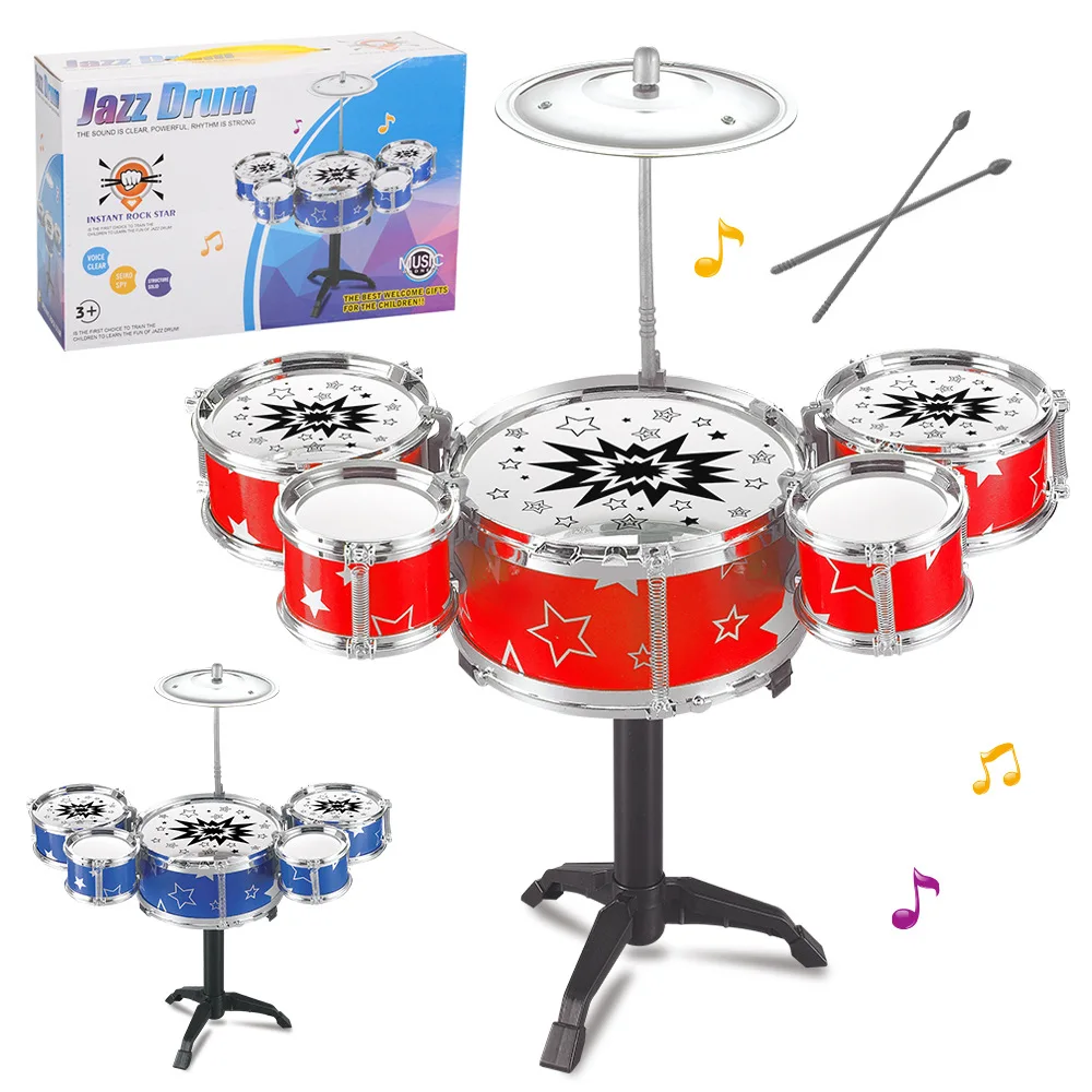 Kids Drum Toy Music Instruments Musical Toy Simulation Drum Set Percussion Music Instrument for Children Girls Holiday Gifts
Kids Drum Toy Music Instruments Musical Toy Simulation Drum Set Percussion Music Instrument for Children Girls Holiday Gifts