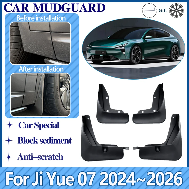 Anti-splash Car Mudguard For Geely Ji Yue 07 2024 2025 2026 Front Rear Mud Guard Fender Mudflaps Protector Tool Accessories 4PCS
Anti-splash Car Mudguard For Geely Ji Yue 07 2024 2025 2026 Front Rear Mud Guard Fender Mudflaps Protector Tool Accessories 4PCS