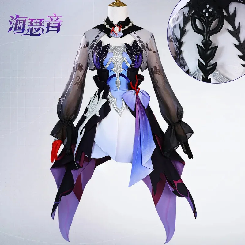 qa156Горячая игра Honkai Star Rail наряды Helektra Hysilens косплей костюм униформа парик обувь Pro 
qa156Горячая игра Honkai Star Rail наряды Helektra Hysilens косплей костюм униформа парик обувь Pro