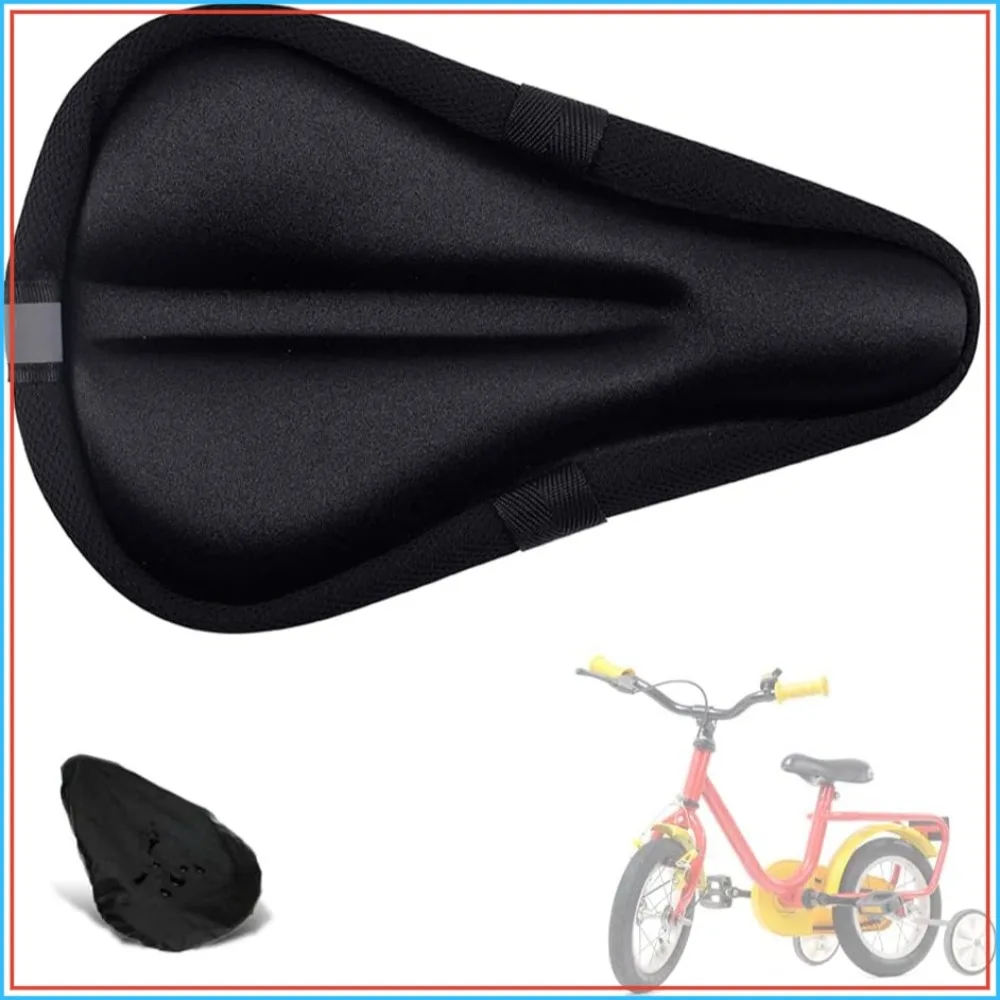 Kids Gel Bike Seat Cushion, 9x6 inch Breathable Memory Foam, Waterproof & Dust Resistant Cover, Non-Slip, Easy Install
Kids Gel Bike Seat Cushion, 9x6 inch Breathable Memory Foam, Waterproof & Dust Resistant Cover, Non-Slip, Easy Install