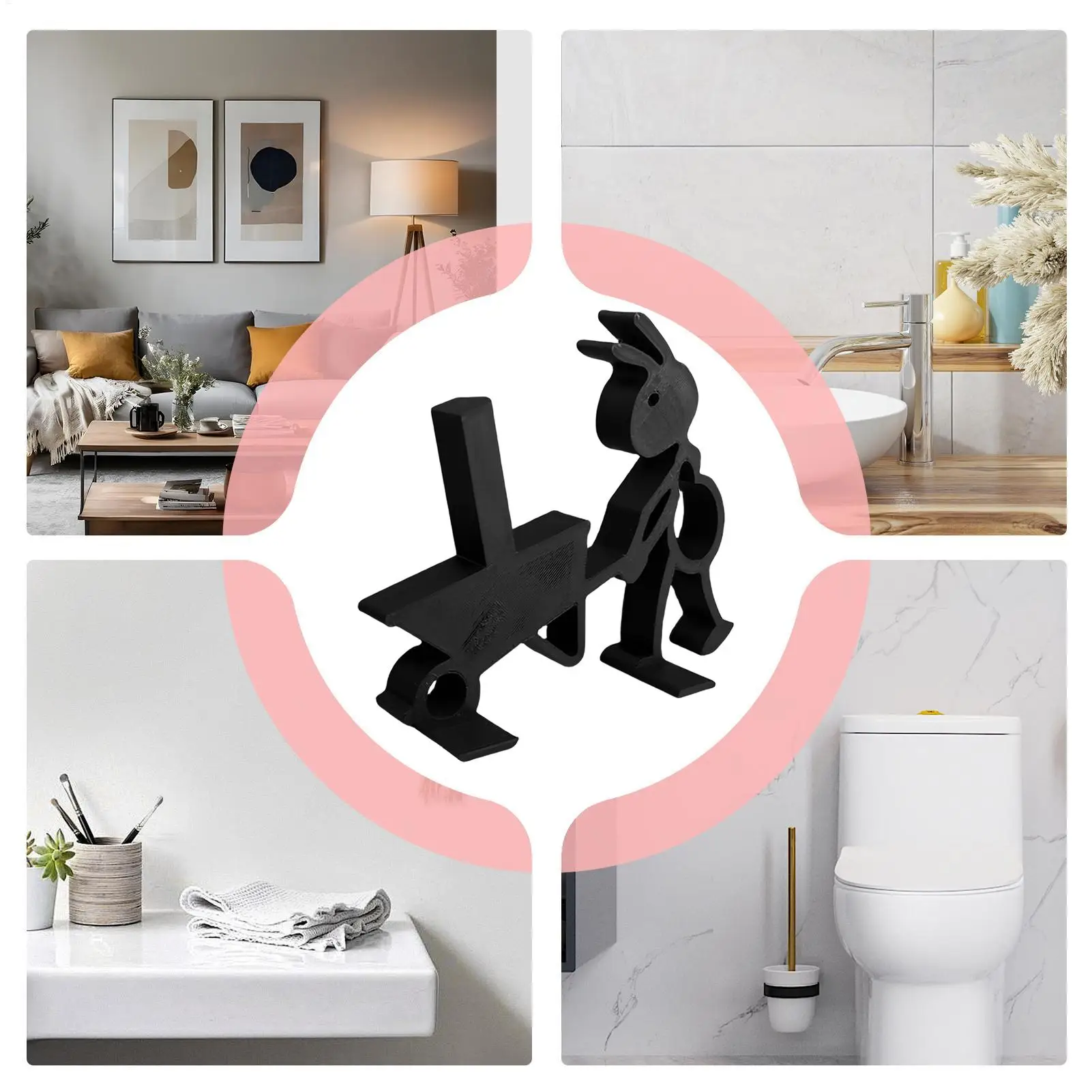 Подставка для туалетной бумаги, держатель для рулона салфеток в форме муравья, стоячий диспенсер для салфеток, организация и хранение для кухни
Подставка для туалетной бумаги, держатель для рулона салфеток в форме муравья, стоячий диспенсер для салфеток, организация и хранение для кухни