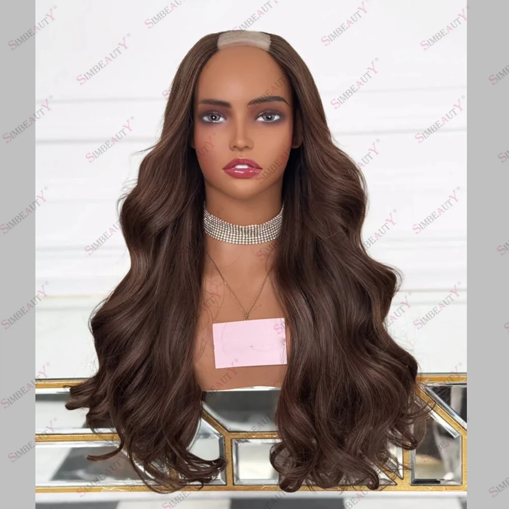 Long Wavy Brown 30Inches Human Hair Body Wave Super Natural Glueless Easy Wear U Part Wig for Black Women Up to 250Density India
Long Wavy Brown 30Inches Human Hair Body Wave Super Natural Glueless Easy Wear U Part Wig for Black Women Up to 250Density India