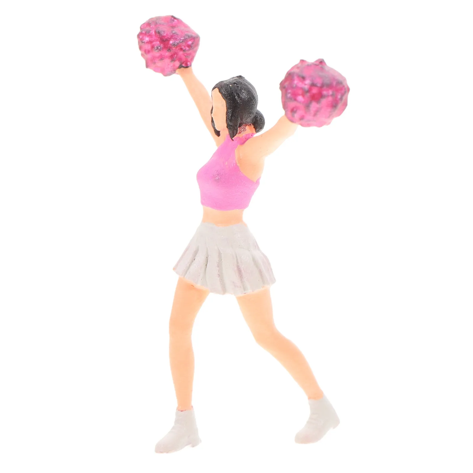 Miniature Cheerleader Statue Realistic Handcrafted Resin Figure for Desktop Decoration DIY Micro Landscape Home Ornament
Miniature Cheerleader Statue Realistic Handcrafted Resin Figure for Desktop Decoration DIY Micro Landscape Home Ornament