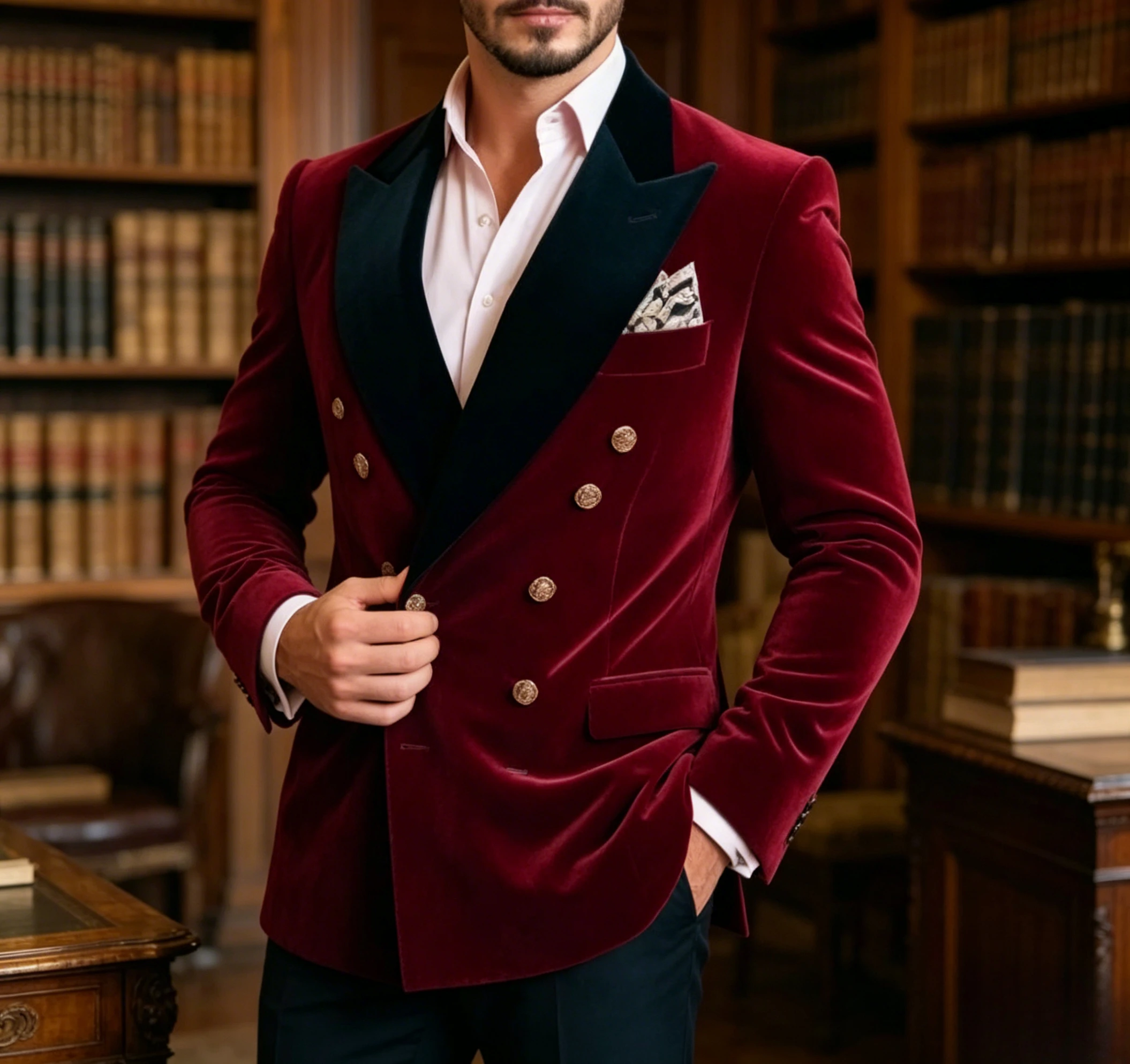 Men Suit Groom Groomsman Wedding Party Prom Formal Business Male Tuxedos 2 Piece Set Blazer Pants
Men Suit Groom Groomsman Wedding Party Prom Formal Business Male Tuxedos 2 Piece Set Blazer Pants