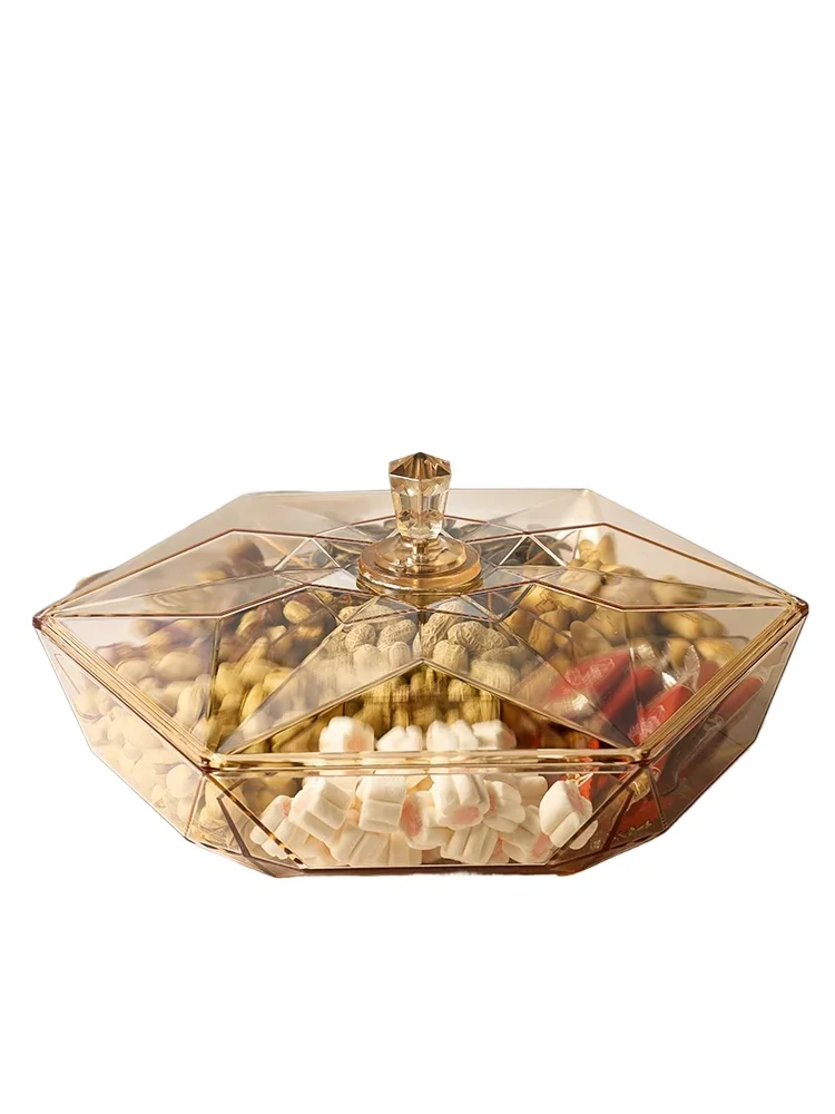 New Dried Fruit Tray Household Living Room Snack Tray Candy Plate Compartment Dried Fruit Box with Lid Candy Box Storage Box
New Dried Fruit Tray Household Living Room Snack Tray Candy Plate Compartment Dried Fruit Box with Lid Candy Box Storage Box
