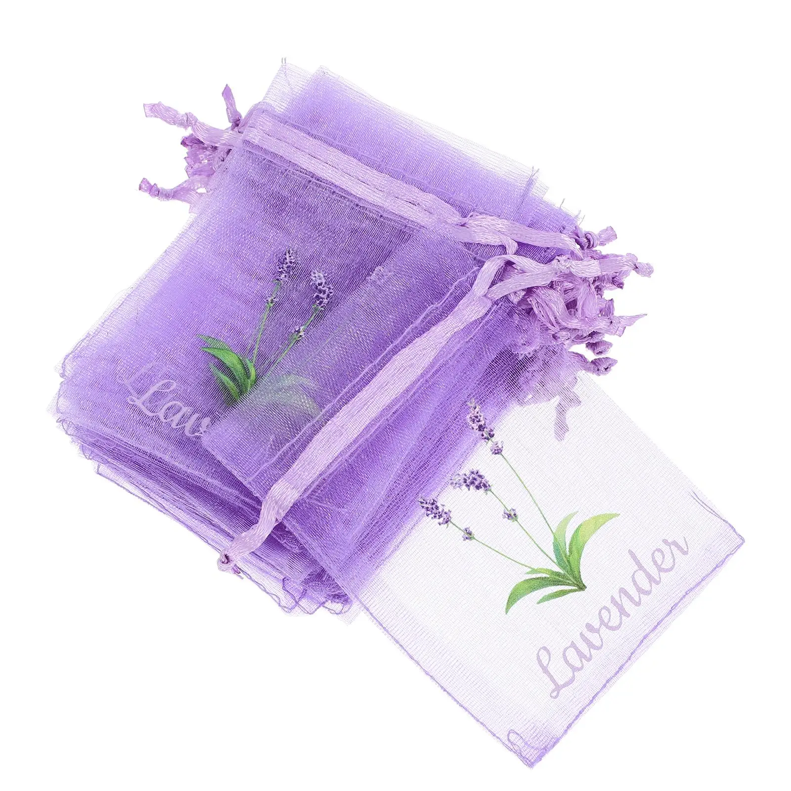 20 Pcs Lavender Sachets Empty Organza Bags for Drawers Closets Dried Storage Drawstring Spice Aromatherapy
20 Pcs Lavender Sachets Empty Organza Bags for Drawers Closets Dried Storage Drawstring Spice Aromatherapy
