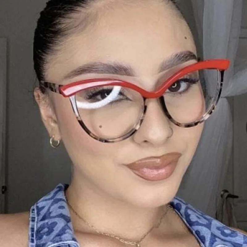 Fashion Cat Eye Reading Glasses Women Anti-blue Light Eyeglasses Blocking Blue Light Readers Double Color Frame Eyewear
Fashion Cat Eye Reading Glasses Women Anti-blue Light Eyeglasses Blocking Blue Light Readers Double Color Frame Eyewear