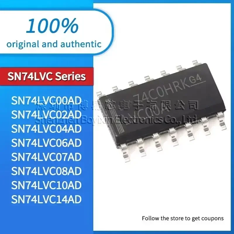 SN74LVC00AD SN74LVC02AD SN74LVC04AD SN74LVC06AD SN74LVC07AD SN74LVC08AD SN74LVC10AD SN74LVC14AD Black casing
SN74LVC00AD SN74LVC02AD SN74LVC04AD SN74LVC06AD SN74LVC07AD SN74LVC08AD SN74LVC10AD SN74LVC14AD Black casing