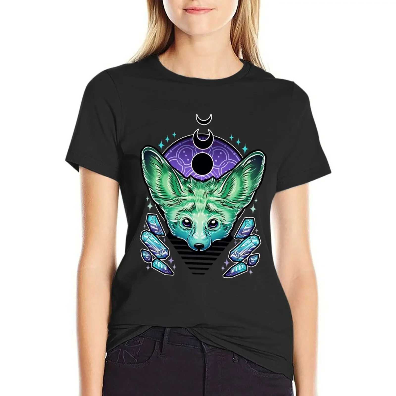 Fennec T-Shirt funny customs design your own plus sizes summer top white t-shirt dress for Women sexy
Fennec T-Shirt funny customs design your own plus sizes summer top white t-shirt dress for Women sexy