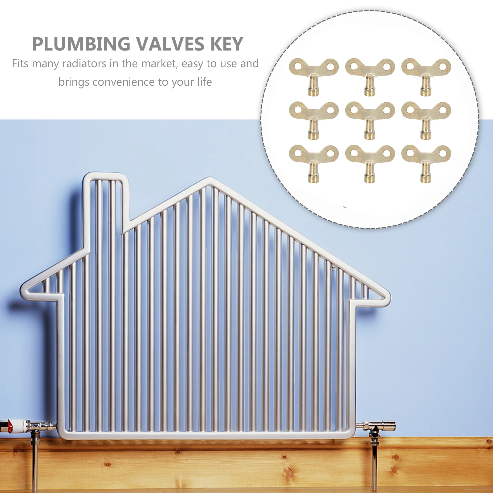 Radiator Bleed Key Wrench Golden Iron H Tools Durable Portable Easy Use Plumbing Valve Exhaust Fit Most Radiators Market
Radiator Bleed Key Wrench Golden Iron H Tools Durable Portable Easy Use Plumbing Valve Exhaust Fit Most Radiators Market