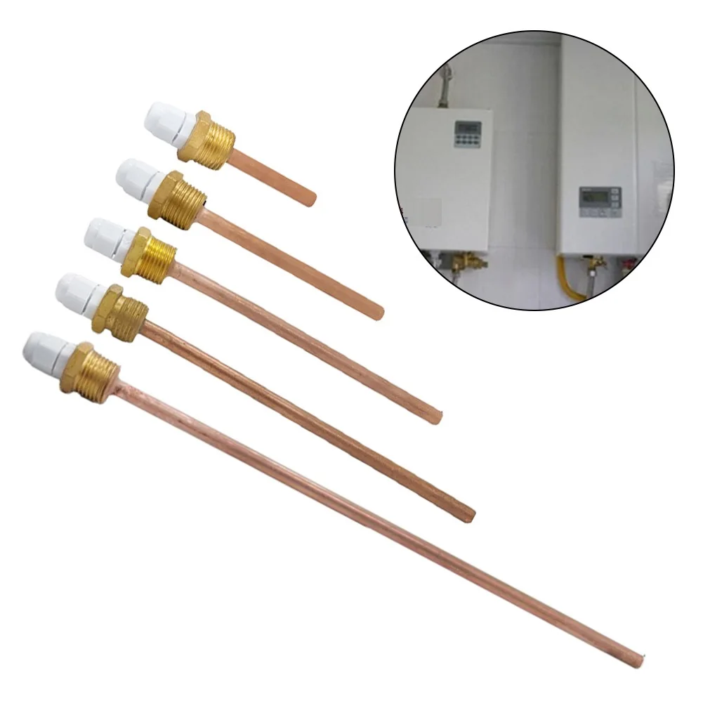 42-300mm Thermowell Brass 1/2 For BSP G Thread For Temperature Sensor For BSP(G) Type 1/2 Inch Male Pipe Thread Inlet DN15
42-300mm Thermowell Brass 1/2 For BSP G Thread For Temperature Sensor For BSP(G) Type 1/2 Inch Male Pipe Thread Inlet DN15
