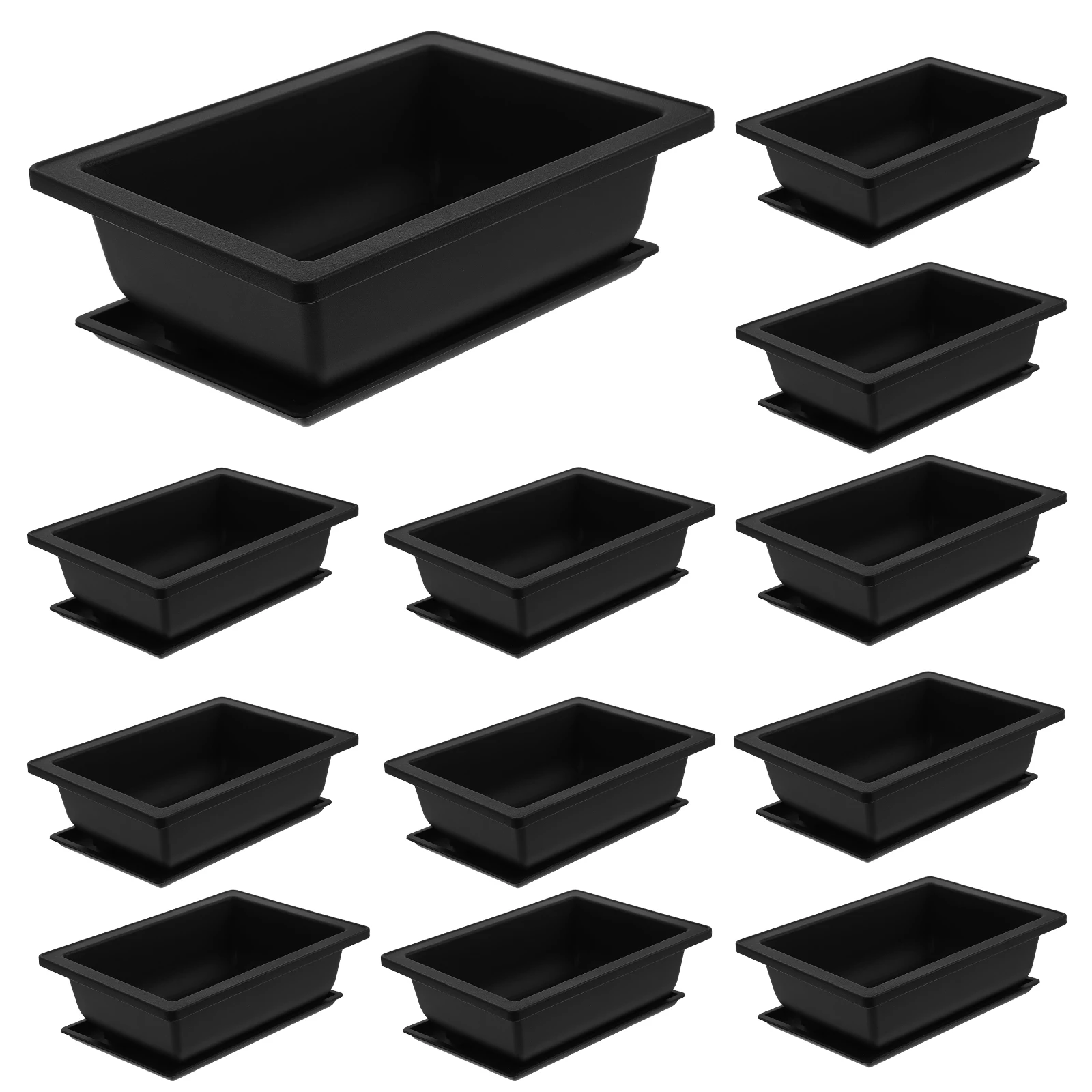 Square Plastic Pots Drainage Tray for Planting Flower Vegetable Succulent Decorative Planter Small Household
Square Plastic Pots Drainage Tray for Planting Flower Vegetable Succulent Decorative Planter Small Household