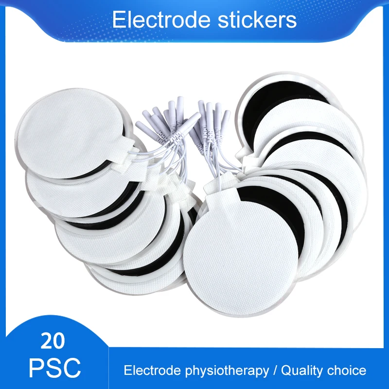 20pcs Electrode Pads Reusable Tens Electrode Pad for Pulse Digital Acupuncture Therapy MassageReusableTENS Unit Machine Pads
20pcs Electrode Pads Reusable Tens Electrode Pad for Pulse Digital Acupuncture Therapy MassageReusableTENS Unit Machine Pads