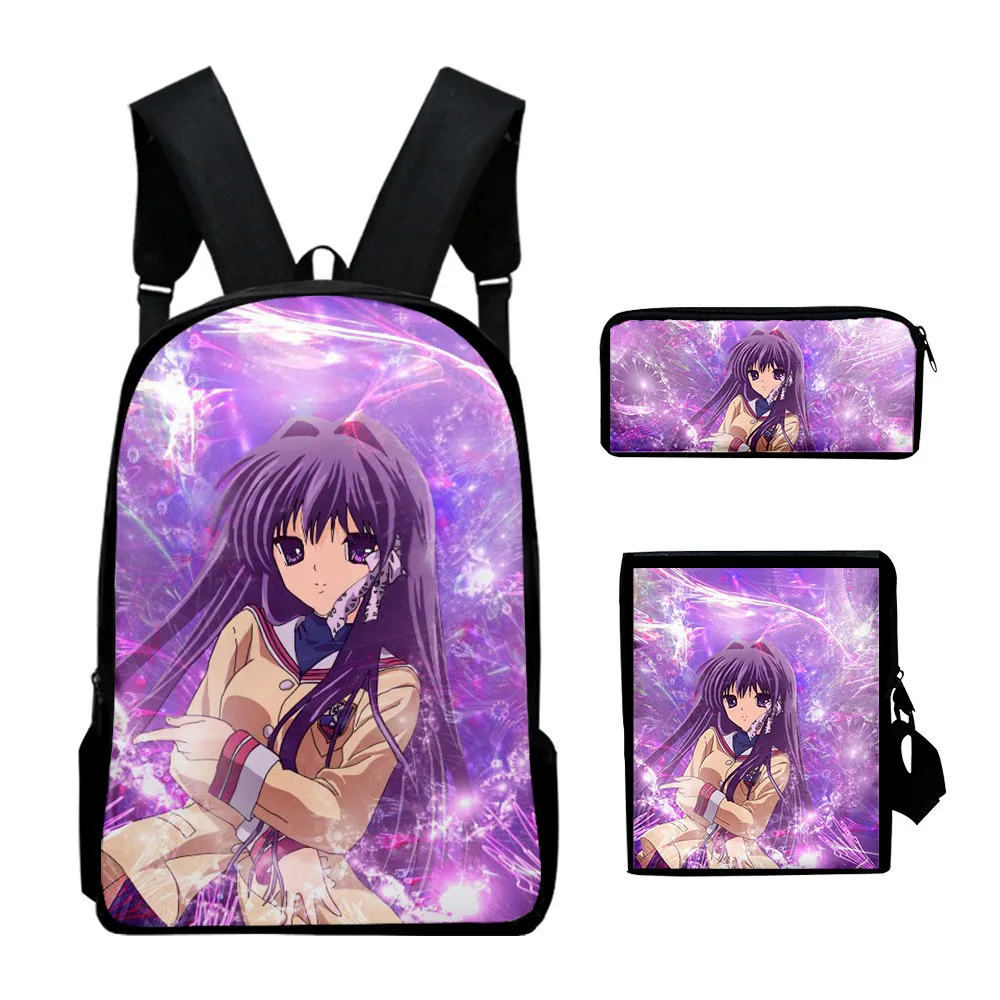 Harajuku Novelty Clannd 3D Print 3pcs/Set pupil School Bags Laptop Daypack Backpack Inclined shoulder bag Pencil Case
Harajuku Novelty Clannd 3D Print 3pcs/Set pupil School Bags Laptop Daypack Backpack Inclined shoulder bag Pencil Case