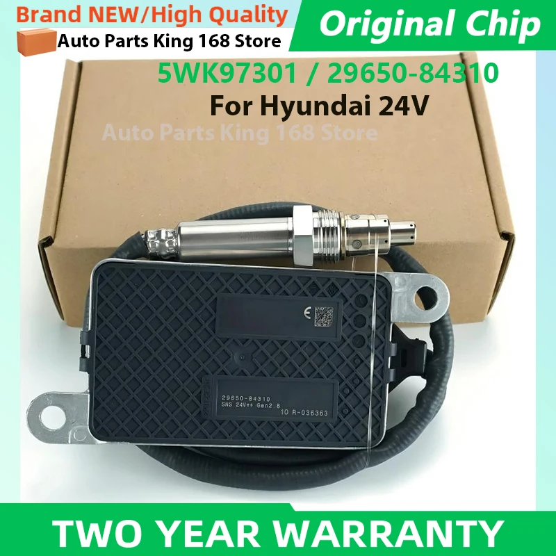 Sensor de nitrogênio e oxigênio, Sensor NOx para caminhão Hyundai, 2965084310, 5WK97301, 29650-84310, 5WK9 7301, original, novo,
Sensor de nitrogênio e oxigênio, Sensor NOx para caminhão Hyundai, 2965084310, 5WK97301, 29650-84310, 5WK9 7301, original, novo,