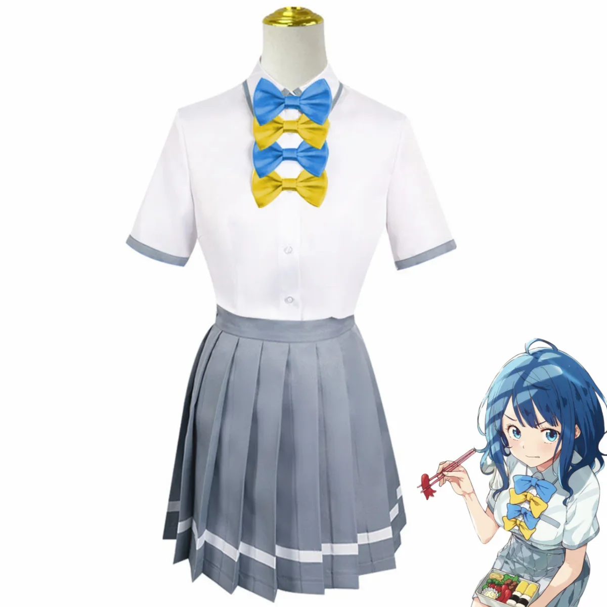Anime There Are Too Many Failures! Yanami Anna Cosplay Costume Japanese JK Uniform Skirt Woman Sexy Kawaii Halloween Suit
Anime There Are Too Many Failures! Yanami Anna Cosplay Costume Japanese JK Uniform Skirt Woman Sexy Kawaii Halloween Suit