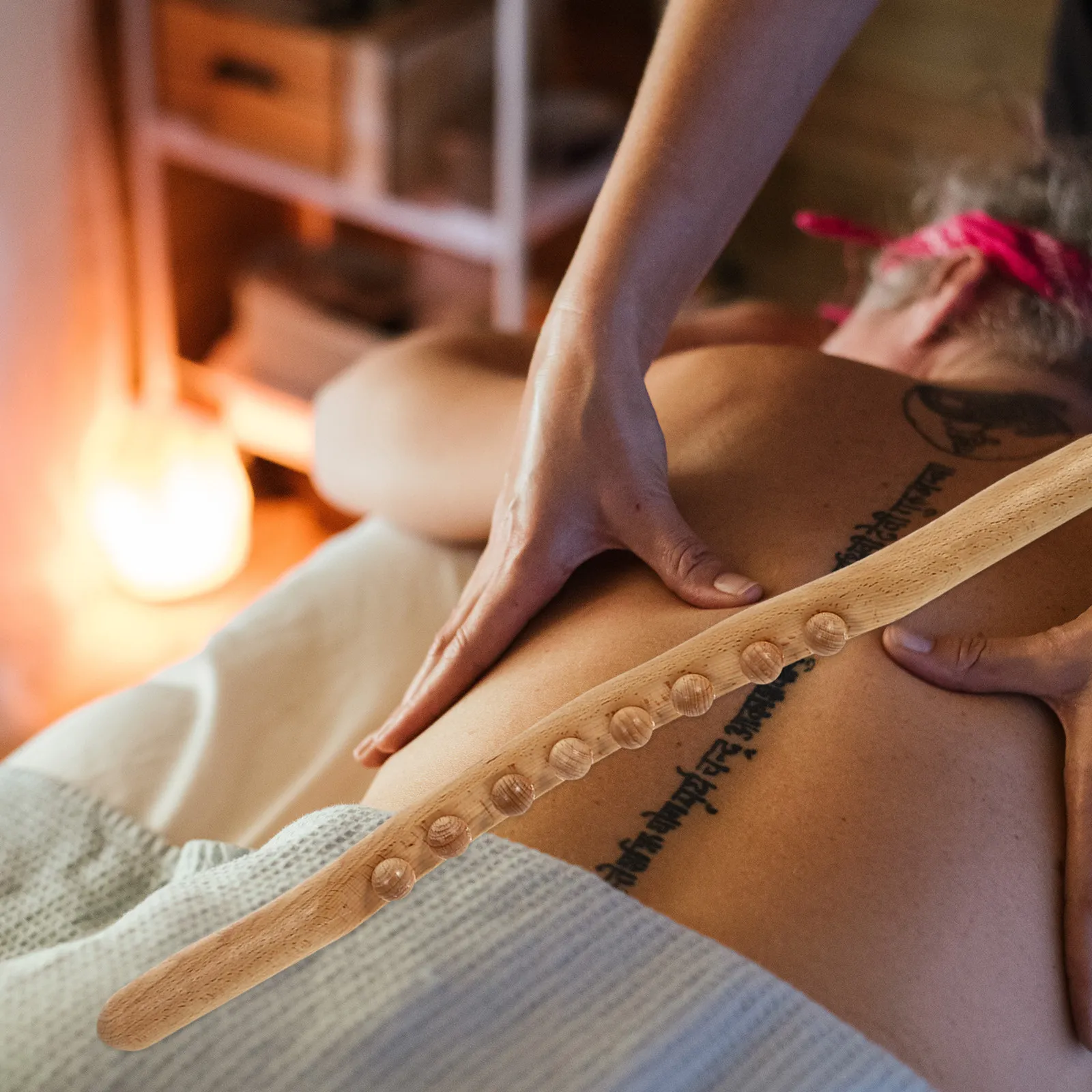 1Pcs Light Brown Beech Wood Acupoint Massage Stick Gua Sha Scraper Body Foot Hand Massaging Rod Home Use Portable Acupuncture
1Pcs Light Brown Beech Wood Acupoint Massage Stick Gua Sha Scraper Body Foot Hand Massaging Rod Home Use Portable Acupuncture