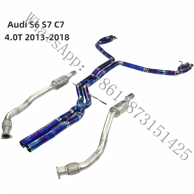 High-endFor S6 S7 C7 4.0T 2013-2018 Exhaust System Front Tube Back Exhaust Pipes Modified Racing Performance
High-endFor S6 S7 C7 4.0T 2013-2018 Exhaust System Front Tube Back Exhaust Pipes Modified Racing Performance