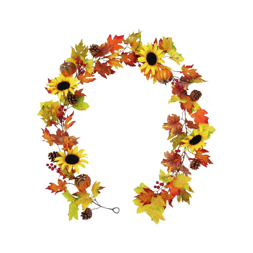 Artificial Rattan Vine Decorative Plant Halloween Party Home Wedding Shop BarMaple Leave Vine Simulation Decorative
Artificial Rattan Vine Decorative Plant Halloween Party Home Wedding Shop BarMaple Leave Vine Simulation Decorative