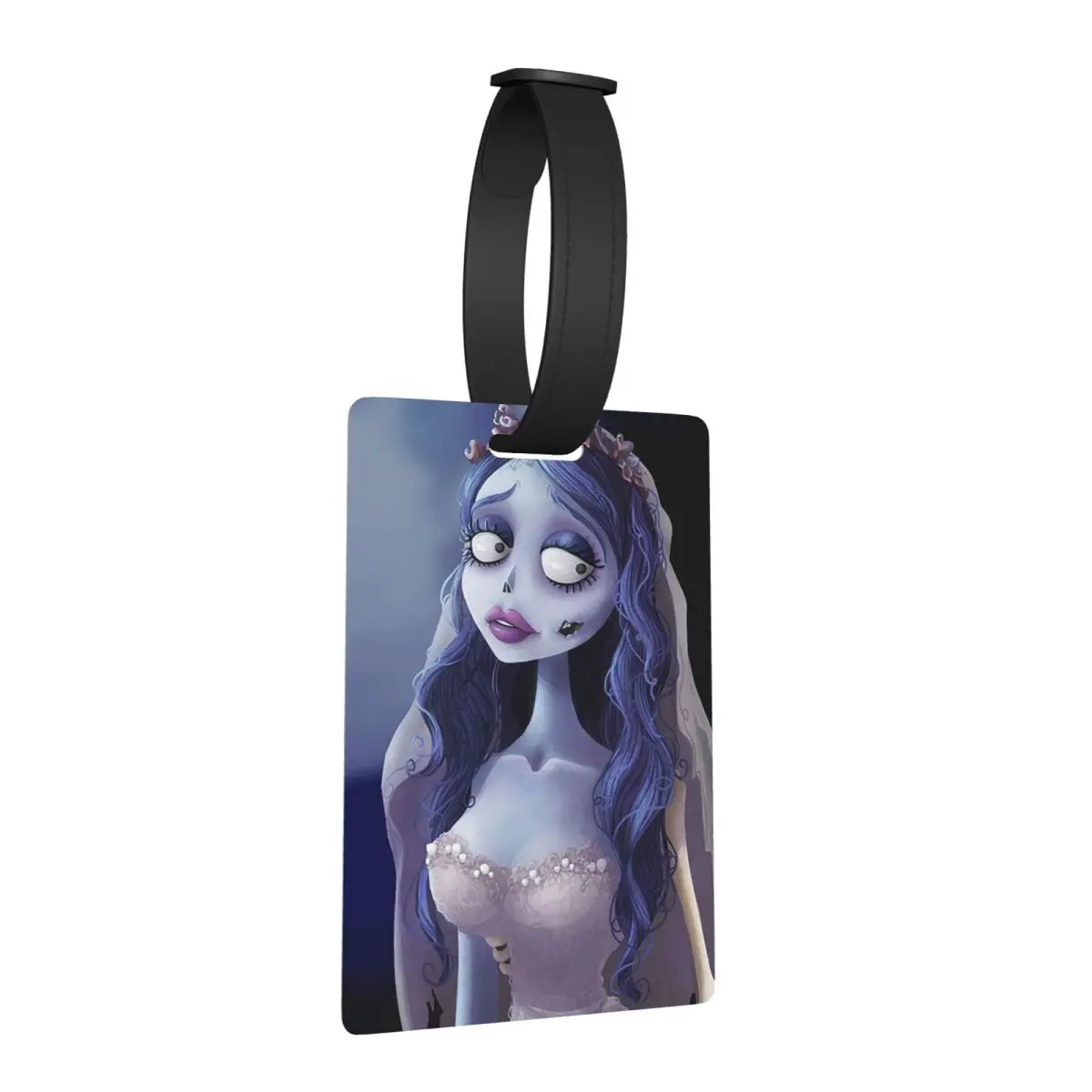 Бирки для багажа Emily The Corpse Bride, аксессуары для чемоданов, бирка для ручной клади, держатель для идентификационной этикетки с именем и адресом
Бирки для багажа Emily The Corpse Bride, аксессуары для чемоданов, бирка для ручной клади, держатель для идентификационной этикетки с именем и адресом