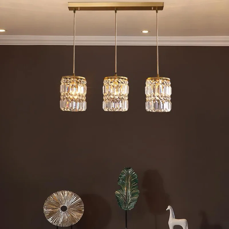Modern pendant lamp dining crystal pendant lights for bar Minimalist crystal lamp bedroom bedside light crystal fixtures kitchen
Modern pendant lamp dining crystal pendant lights for bar Minimalist crystal lamp bedroom bedside light crystal fixtures kitchen