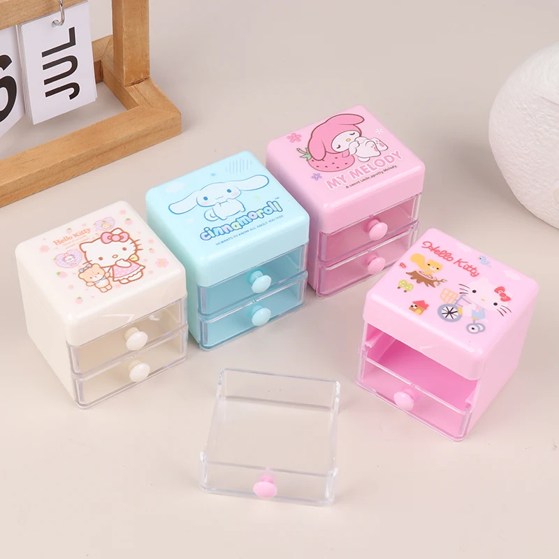 Мини-органайзер Hello Kitty Sanrio, мультяшный Коричный органайзер, мелодия, двойной слой, фотоорганайзер, коробка, подарки для девочек
Мини-органайзер Hello Kitty Sanrio, мультяшный Коричный органайзер, мелодия, двойной слой, фотоорганайзер, коробка, подарки для девочек