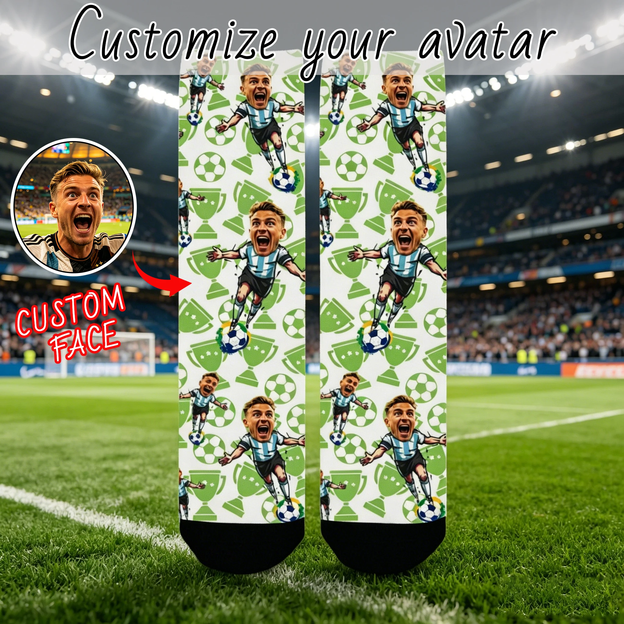 Custom Face Socks Personalized Photo Socks Funny Gift for Men Women Couples Friends Unique Custom Printed Socks
Custom Face Socks Personalized Photo Socks Funny Gift for Men Women Couples Friends Unique Custom Printed Socks