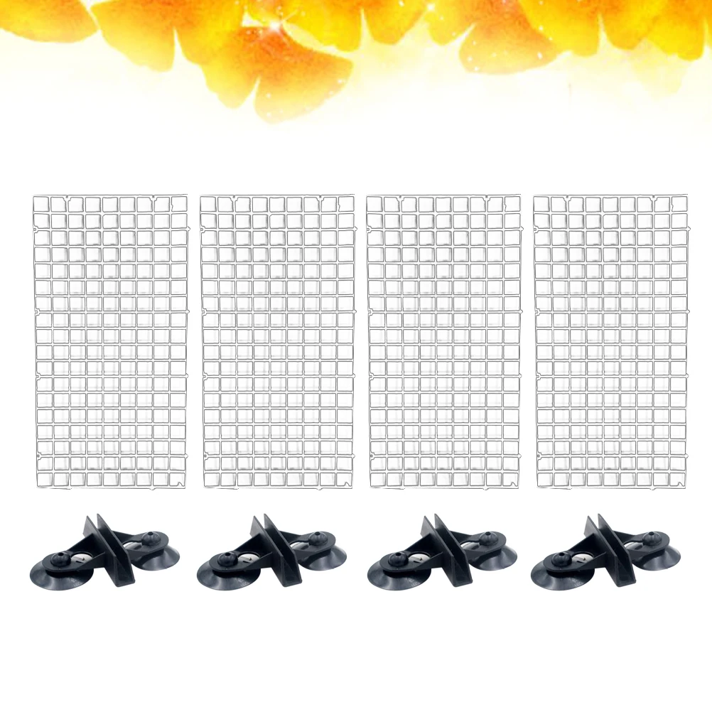 4pcs Aquarium Isolation Panel Lattice Plate Fish Tank Divider Spliced for Breeding Separation Suitable Pet Supplies
4pcs Aquarium Isolation Panel Lattice Plate Fish Tank Divider Spliced for Breeding Separation Suitable Pet Supplies