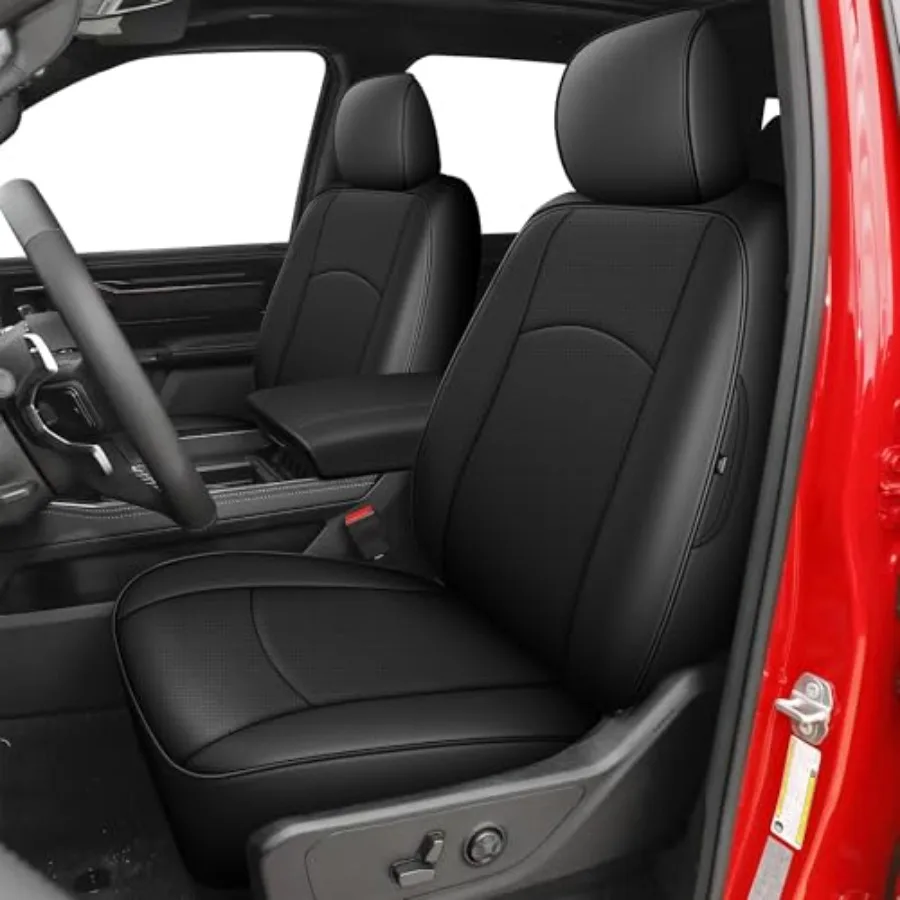 Чехлы на сиденья для Dodge Ram 1500 (2009-2018) и 2500 (2010-2018) из искусственной кожи, полный комплект, черные, для индивидуальной подгонки, аксессуары для салона автомобиля
Чехлы на сиденья для Dodge Ram 1500 (2009-2018) и 2500 (2010-2018) из искусственной кожи, полный комплект, черные, для индивидуальной подгонки, аксессуары для салона автомобиля