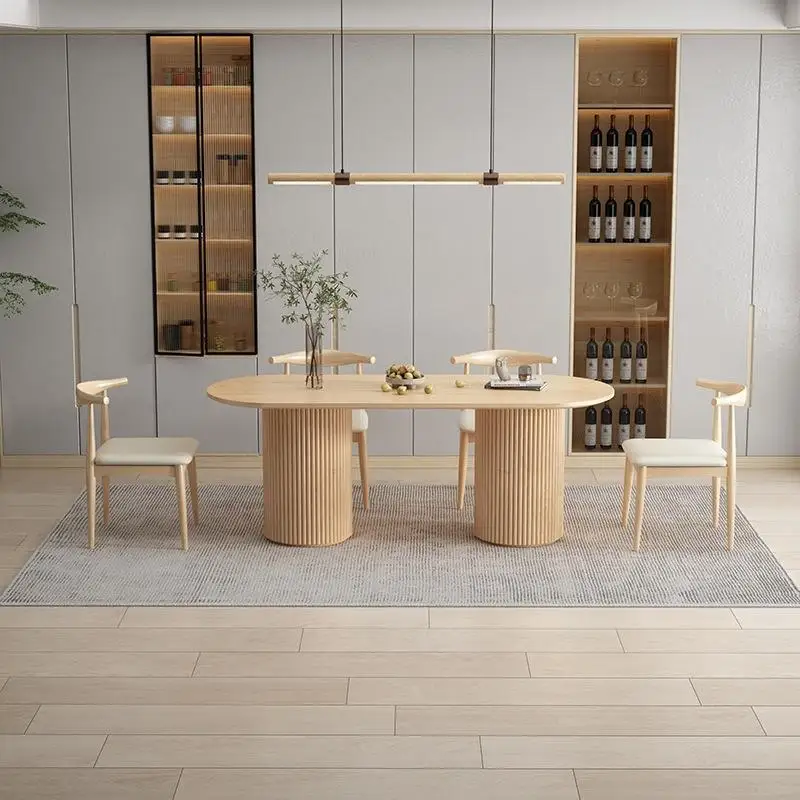 &c Modhomi Luxury Modern Dining Table Set with Solid Pine Material Custom Super Large Size and Roman Column Base for Home
&c Modhomi Luxury Modern Dining Table Set with Solid Pine Material Custom Super Large Size and Roman Column Base for Home
