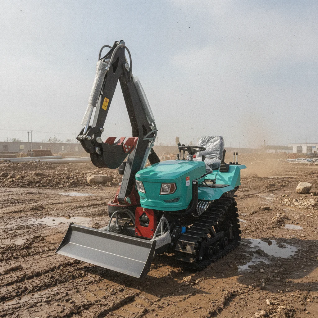 China Cheap Small Crawler Tractor 25HP Mini Track Tractor Diesel Engine Farm Cultivator For Hilly Orchard Farm Work
China Cheap Small Crawler Tractor 25HP Mini Track Tractor Diesel Engine Farm Cultivator For Hilly Orchard Farm Work