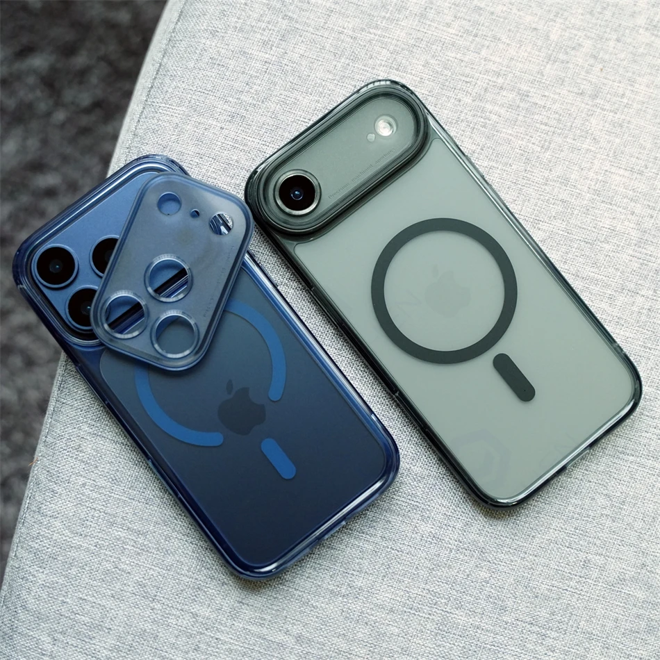 For Magsafe Business Camera Button Magnetic Matte Clear Case For iPhone 17 Pro Max Air Detachable Lens Shockproof Frosted Cover
For Magsafe Business Camera Button Magnetic Matte Clear Case For iPhone 17 Pro Max Air Detachable Lens Shockproof Frosted Cover
