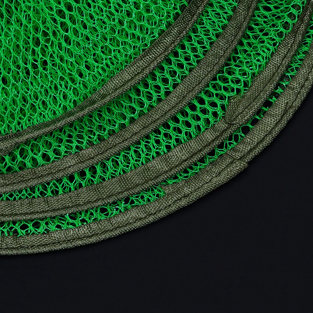 Universal Simple Fishing Mesh Net Foldable Fish Basket Folding Stainless Steel Ring Gluing Coating Fishing Trap Cage
Universal Simple Fishing Mesh Net Foldable Fish Basket Folding Stainless Steel Ring Gluing Coating Fishing Trap Cage