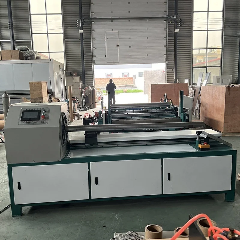 Paper Round Core Making Cutter Machine Automatic Paper Roll Tube Core pvc Cutting Machine
Paper Round Core Making Cutter Machine Automatic Paper Roll Tube Core pvc Cutting Machine